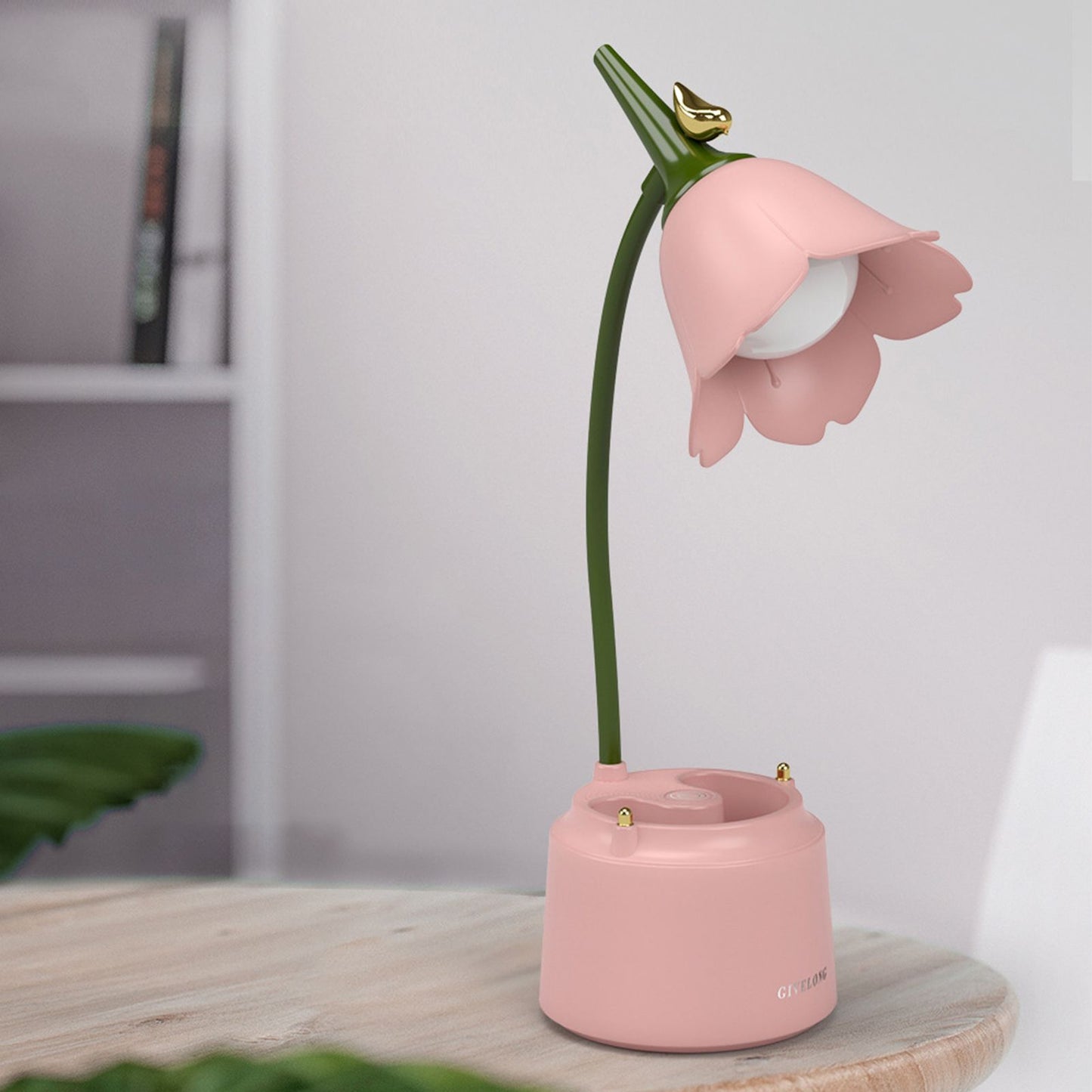 5V 3W Table Lamp USB Flowers and Birds Designed Folding Energy Saving Eye Protection Reading Light for V1294-YM0512-3119220159011