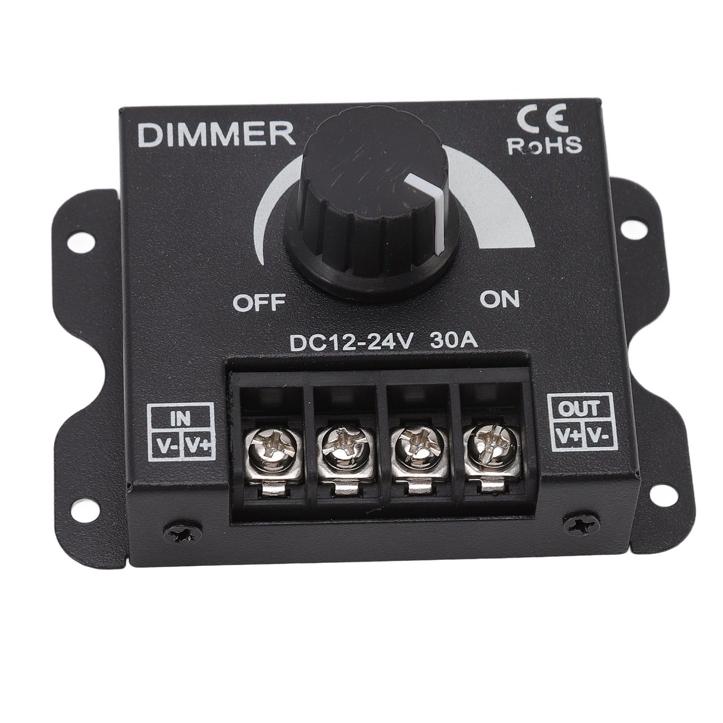 LED Dimmer Single Channel PWM Lighting Stepless Dimming Controller for 5050 3528 Single Color Light Strips DC V1294-YM0512-3119220159111