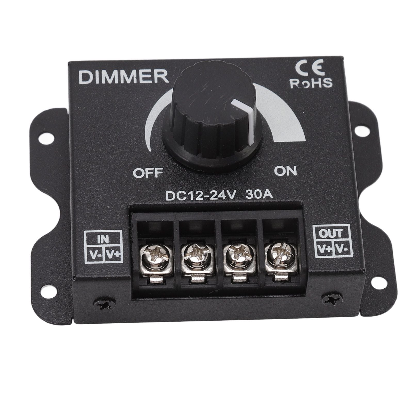 LED Dimmer Single Channel PWM Lighting Stepless Dimming Controller for 5050 3528 Single Color Light Strips DC V1294-YM0512-3119220159111