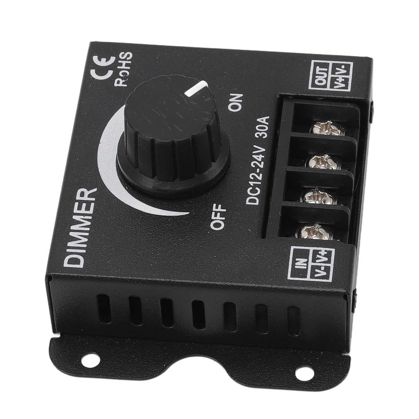 LED Dimmer Single Channel PWM Lighting Stepless Dimming Controller for 5050 3528 Single Color Light Strips DC V1294-YM0512-3119220159111