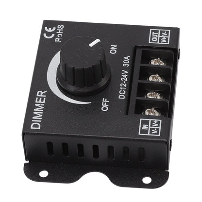 LED Dimmer Single Channel PWM Lighting Stepless Dimming Controller for 5050 3528 Single Color Light Strips DC V1294-YM0512-3119220159111