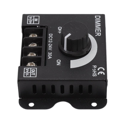 LED Dimmer Single Channel PWM Lighting Stepless Dimming Controller for 5050 3528 Single Color Light Strips DC V1294-YM0512-3119220159111
