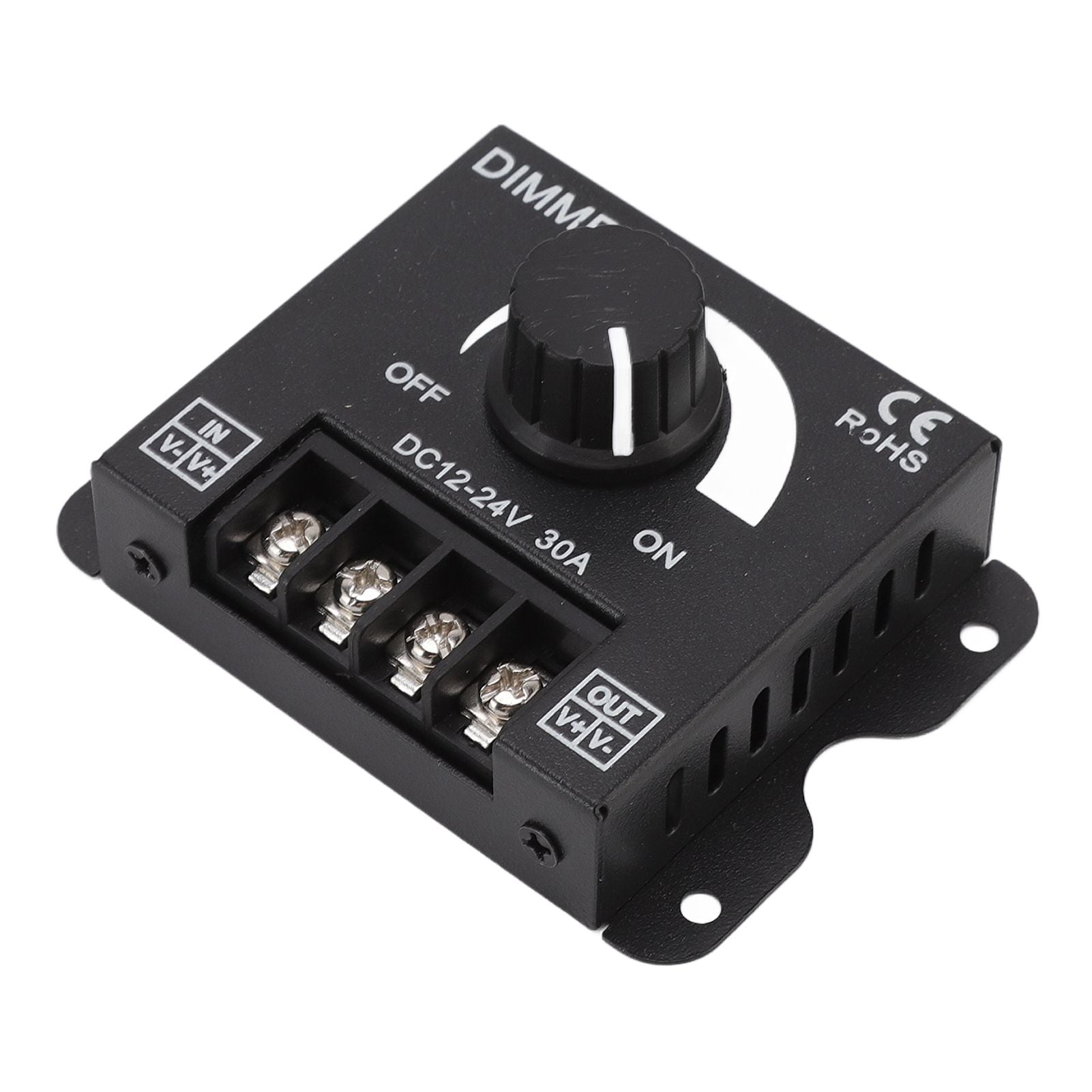 LED Dimmer Single Channel PWM Lighting Stepless Dimming Controller for 5050 3528 Single Color Light Strips DC V1294-YM0512-3119220159111