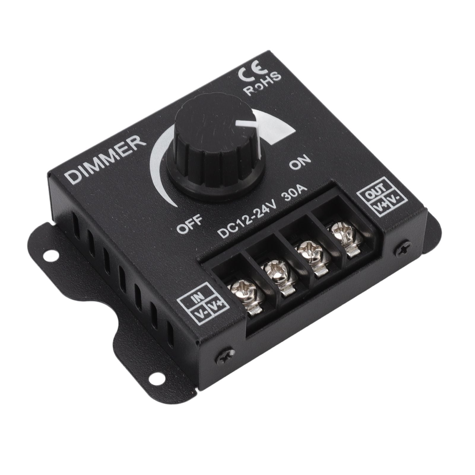 LED Dimmer Single Channel PWM Lighting Stepless Dimming Controller for 5050 3528 Single Color Light Strips DC V1294-YM0512-3119220159111