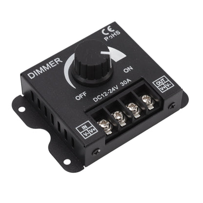 LED Dimmer Single Channel PWM Lighting Stepless Dimming Controller for 5050 3528 Single Color Light Strips DC V1294-YM0512-3119220159111