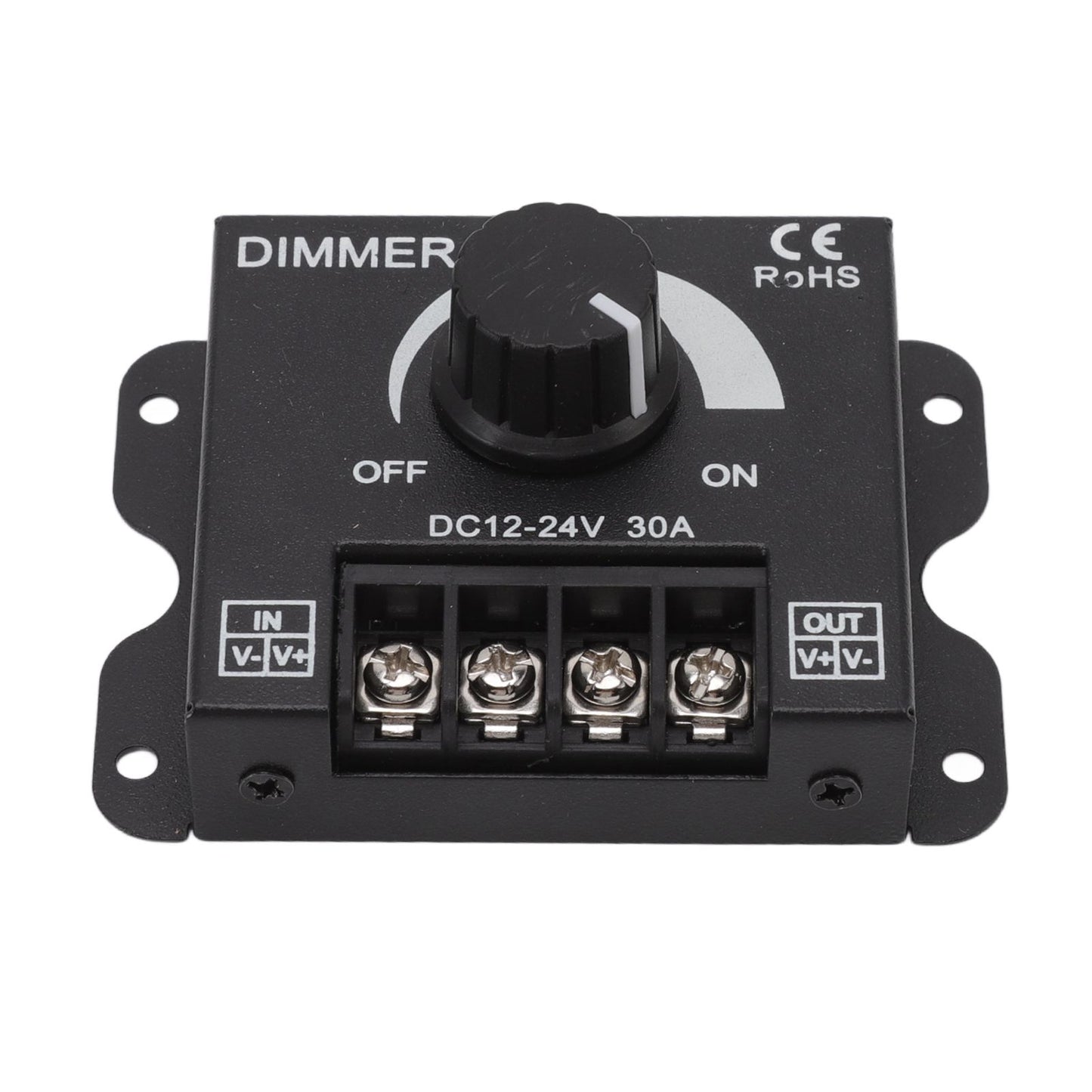 LED Dimmer Single Channel PWM Lighting Stepless Dimming Controller for 5050 3528 Single Color Light Strips DC V1294-YM0512-3119220159111