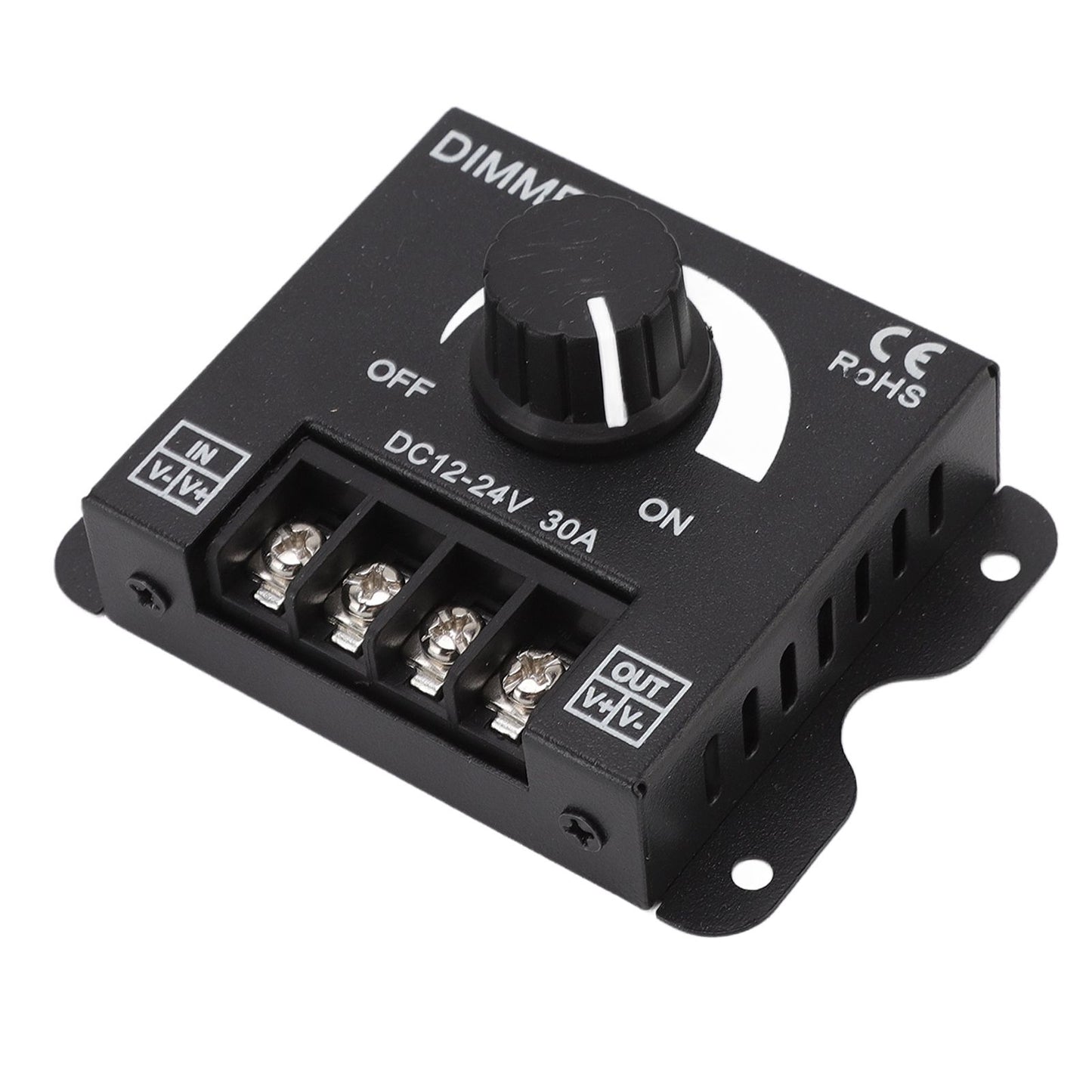 LED Dimmer Single Channel PWM Lighting Stepless Dimming Controller for 5050 3528 Single Color Light Strips DC V1294-YM0512-3119220159111