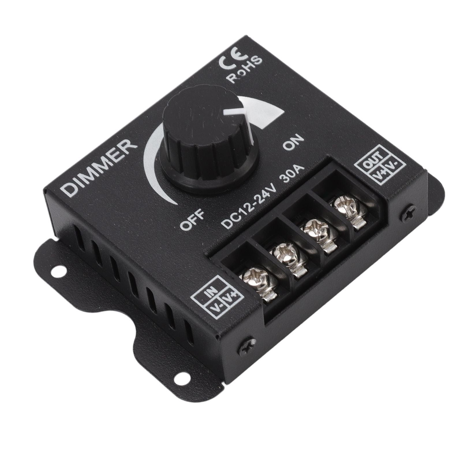 LED Dimmer Single Channel PWM Lighting Stepless Dimming Controller for 5050 3528 Single Color Light Strips DC V1294-YM0512-3119220159111