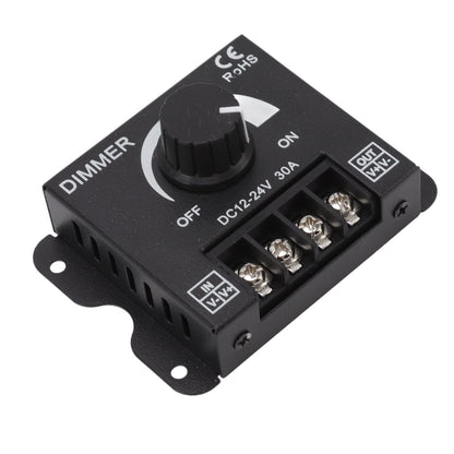 LED Dimmer Single Channel PWM Lighting Stepless Dimming Controller for 5050 3528 Single Color Light Strips DC V1294-YM0512-3119220159111