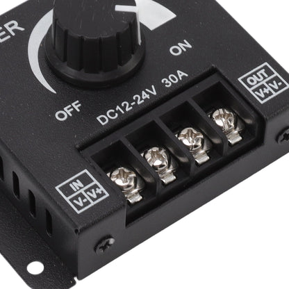 LED Dimmer Single Channel PWM Lighting Stepless Dimming Controller for 5050 3528 Single Color Light Strips DC V1294-YM0512-3119220159111