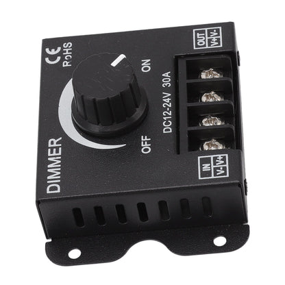 LED Dimmer Single Channel PWM Lighting Stepless Dimming Controller for 5050 3528 Single Color Light Strips DC V1294-YM0512-3119220159111