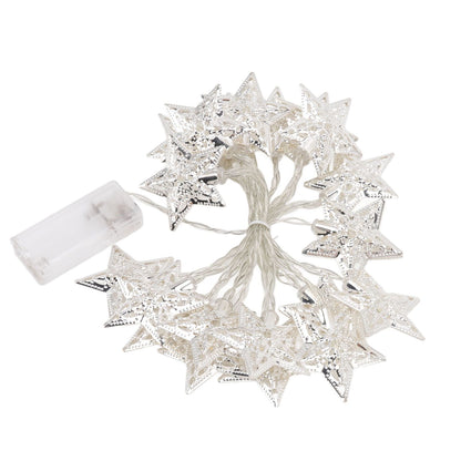 Star String Lights 20LEDs 3 Meters Star Fairy String Lights for Bedroom Christmas Garden Decoration Warm Light V1294-YM0512-3119220159711