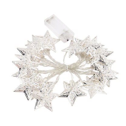 Star String Lights 20LEDs 3 Meters Star Fairy String Lights for Bedroom Christmas Garden Decoration Warm Light V1294-YM0512-3119220159711