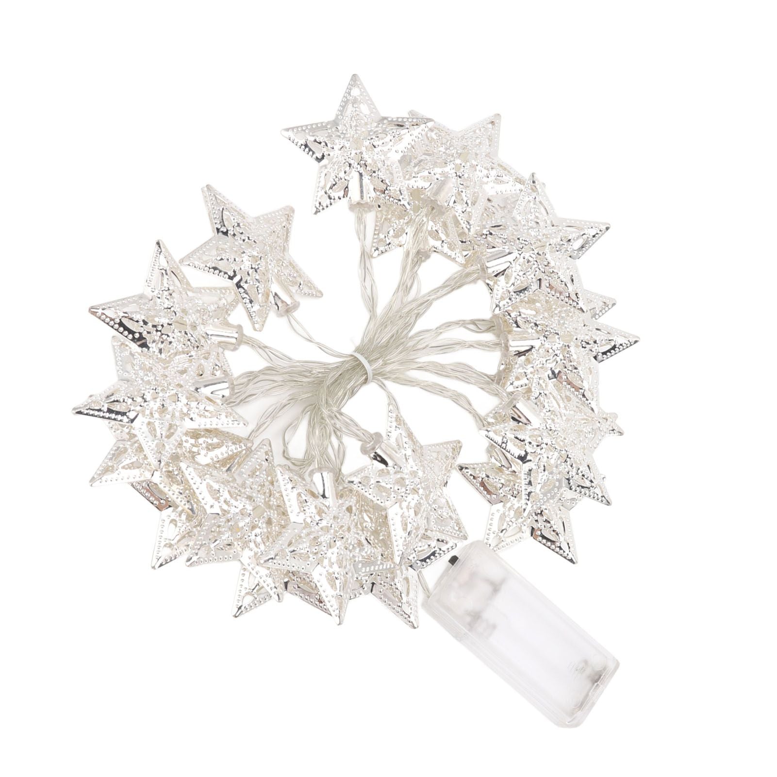 Star String Lights 20LEDs 3 Meters Star Fairy String Lights for Bedroom Christmas Garden Decoration Warm Light V1294-YM0512-3119220159711