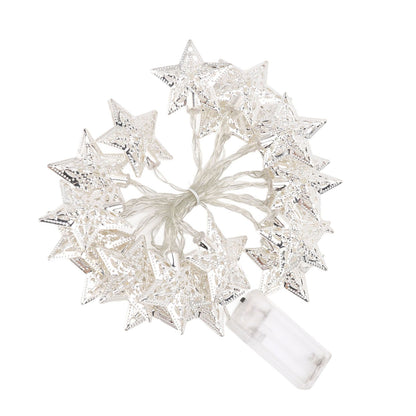 Star String Lights 20LEDs 3 Meters Star Fairy String Lights for Bedroom Christmas Garden Decoration Warm Light V1294-YM0512-3119220159711