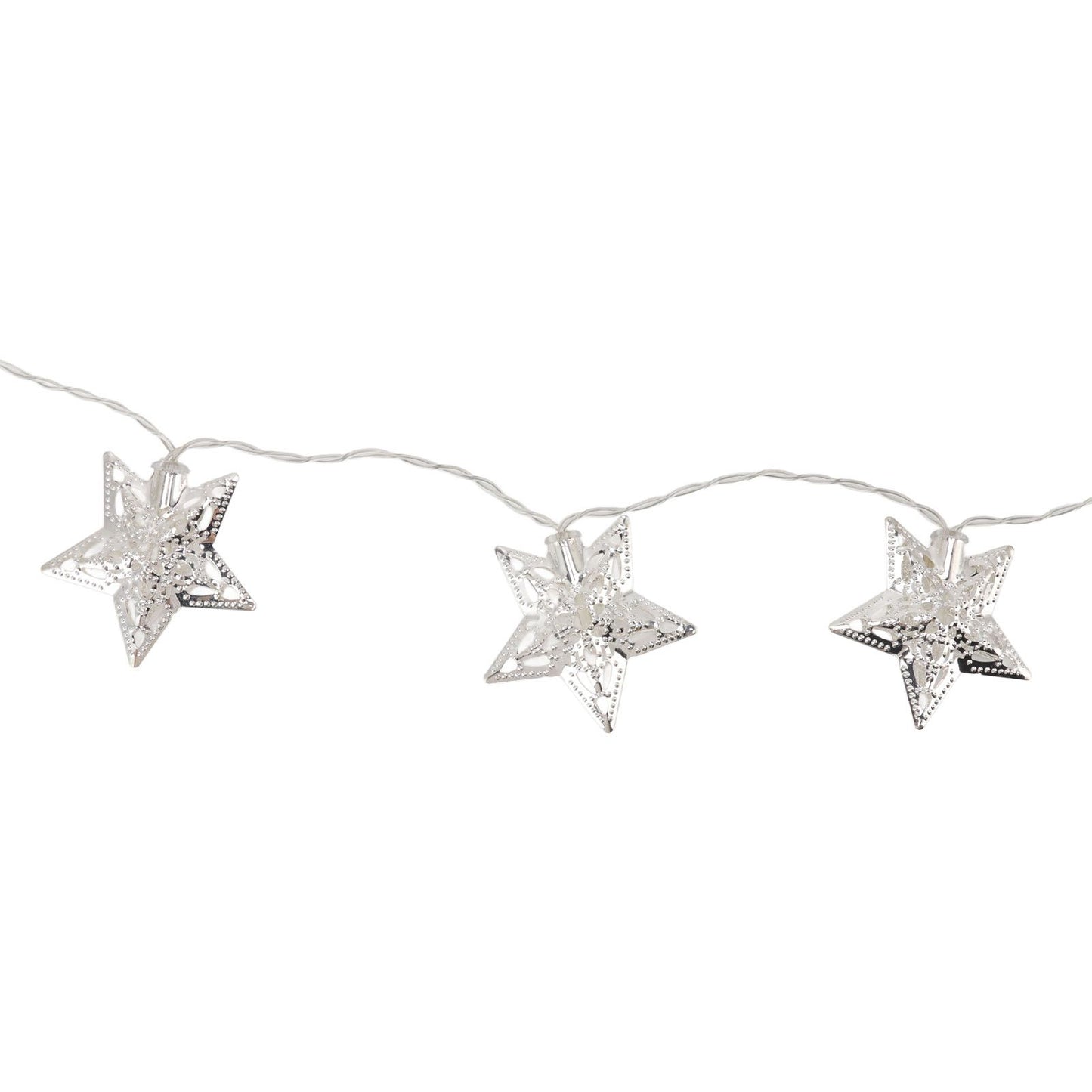 Star String Lights 20LEDs 3 Meters Star Fairy String Lights for Bedroom Christmas Garden Decoration Warm Light V1294-YM0512-3119220159711