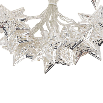 Star String Lights 20LEDs 3 Meters Star Fairy String Lights for Bedroom Christmas Garden Decoration Warm Light V1294-YM0512-3119220159711