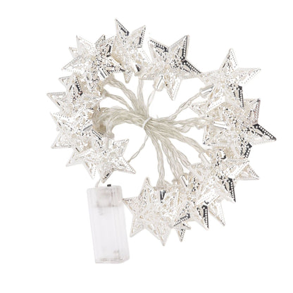 Star String Lights 20LEDs 3 Meters Star Fairy String Lights for Bedroom Christmas Garden Decoration Warm Light V1294-YM0512-3119220159711