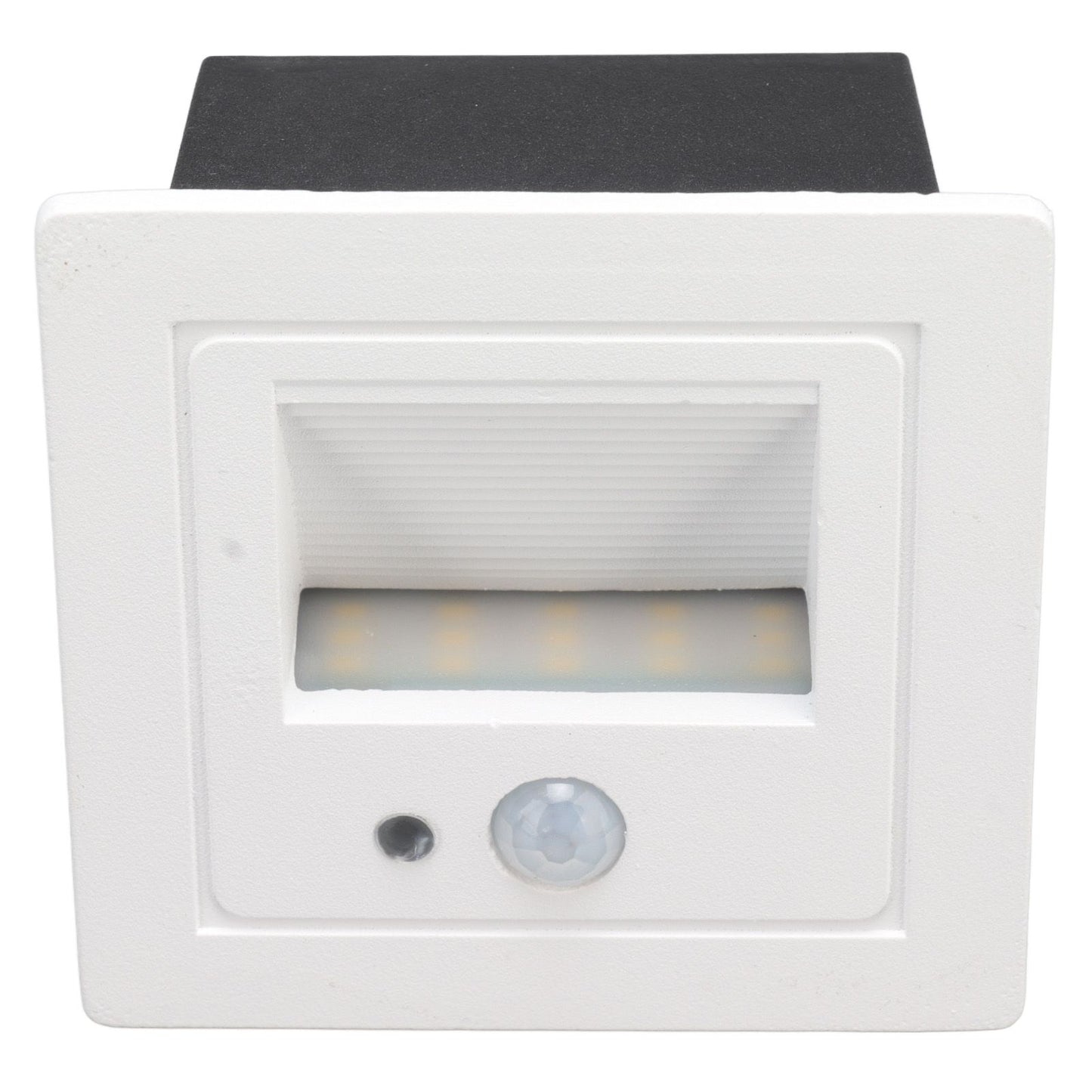 LED Corner Wall Lamp Recessed Warm White Iron Baking Varnish Body Induction Step Light for Stairway 85-260V V1294-YM0512-3119220159811