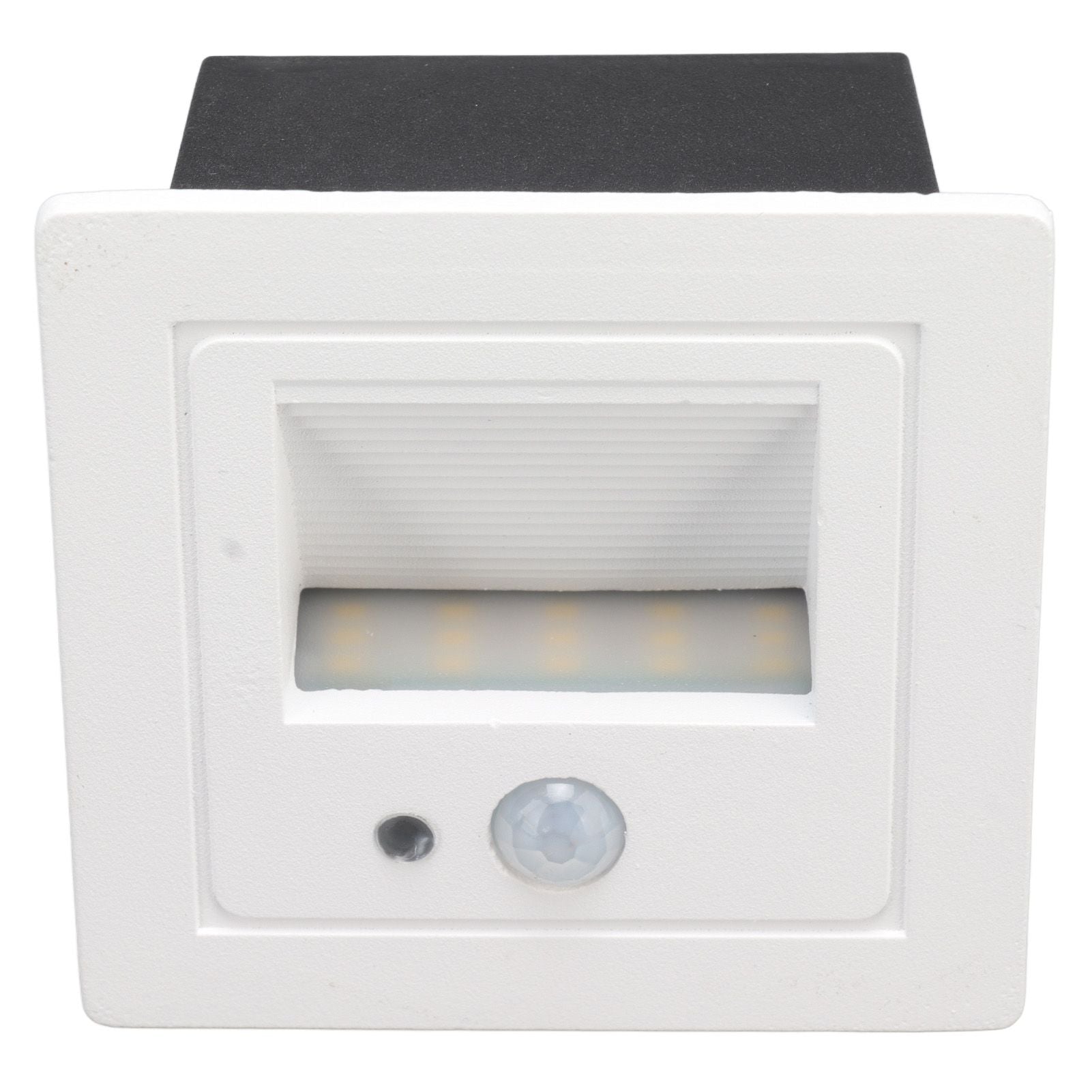LED Corner Wall Lamp Recessed Warm White Iron Baking Varnish Body Induction Step Light for Stairway 85-260V V1294-YM0512-3119220159811