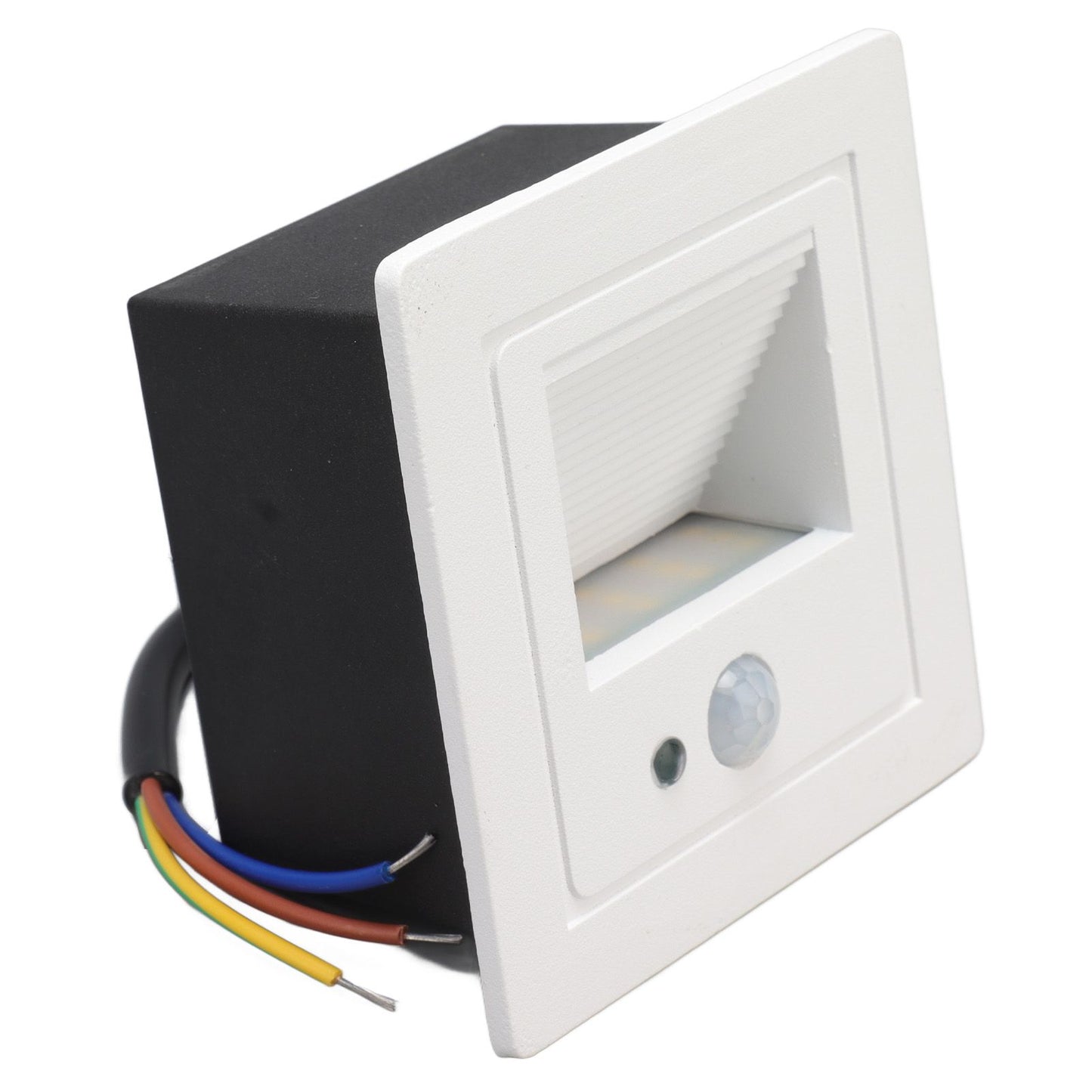 LED Corner Wall Lamp Recessed Warm White Iron Baking Varnish Body Induction Step Light for Stairway 85-260V V1294-YM0512-3119220159811