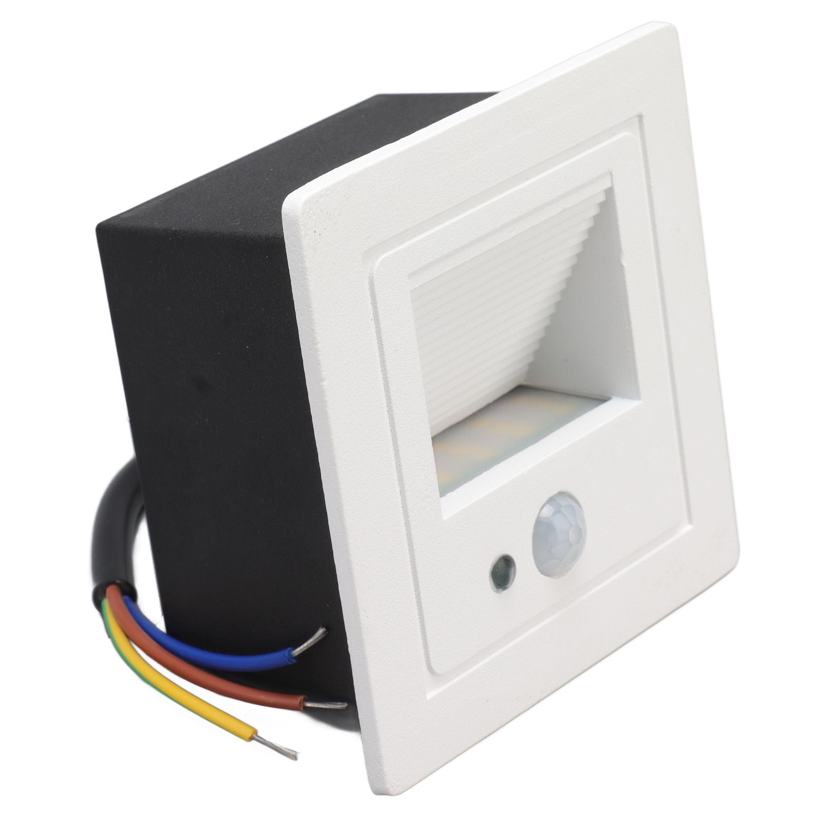 LED Corner Wall Lamp Recessed Warm White Iron Baking Varnish Body Induction Step Light for Stairway 85-260V V1294-YM0512-3119220159811