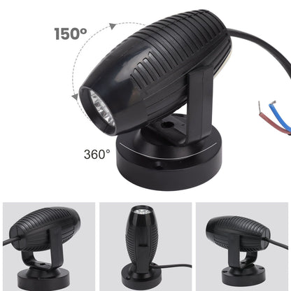 LED Spot Light RGB Lamp Slow Change ABS 220V Pretty Lighting for Stage Illumination V1294-YM0512-3119220159911
