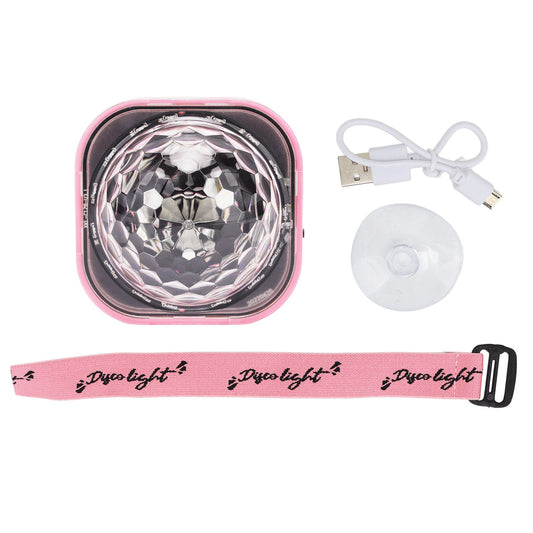 Colorful Wrist Ambient Light Ball Stage Bracelet Lamp RGB Wrist Light for Car KTV Wedding Pink Shell V1294-YM0512-3119220160311