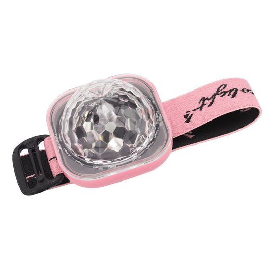 Colorful Wrist Ambient Light Ball Stage Bracelet Lamp RGB Wrist Light for Car KTV Wedding Pink Shell V1294-YM0512-3119220160311