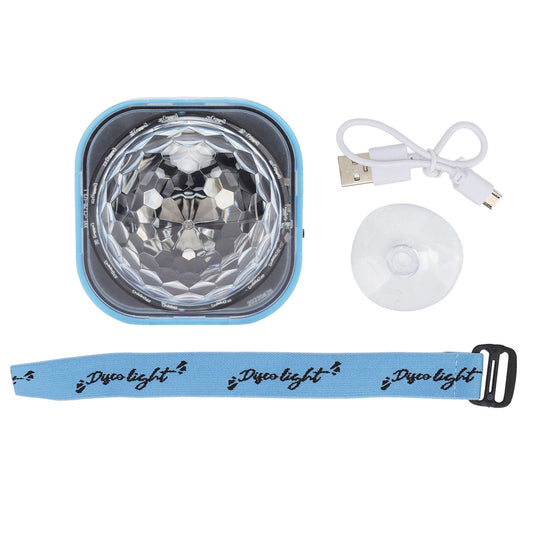 Colorful Wrist Ambient Light Ball Stage Bracelet Lamp RGB Wrist Light for Car KTV Wedding Blue Shell V1294-YM0512-3119220160312