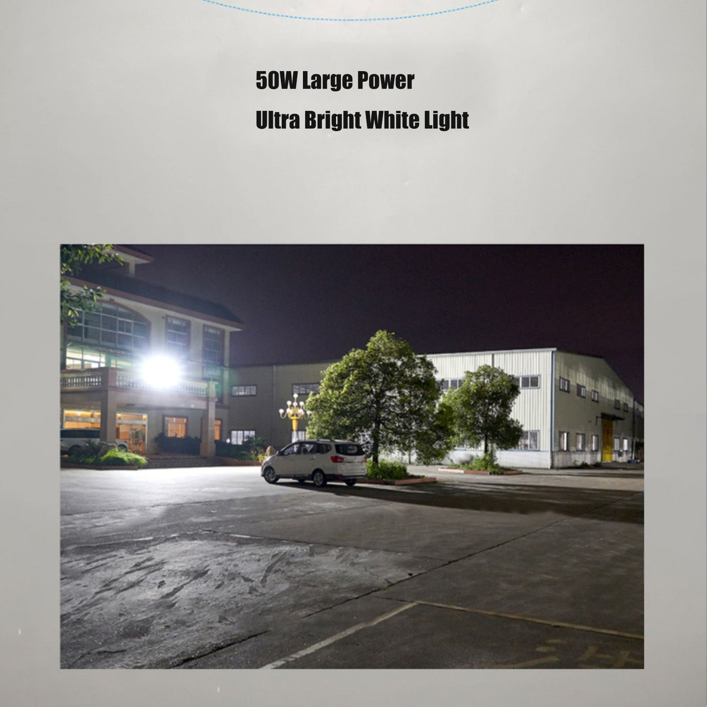 50W LED Flood Light IP66 Waterproof Super Bright Landscape Lamp Light for Backyard Garage Garden 220V V1294-YM0512-3119220160811