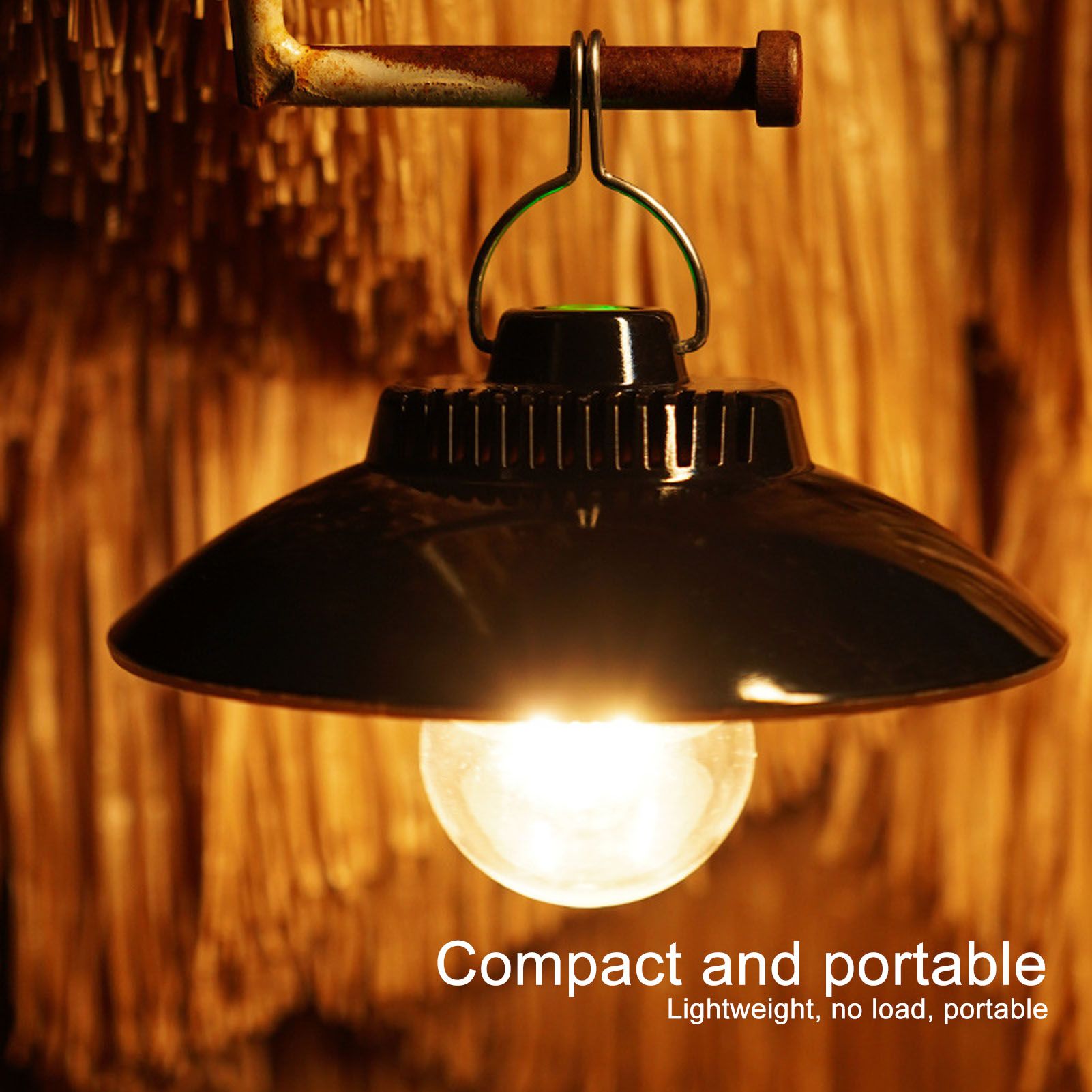 Hanging LED Camping Light Warm Light Lightweight Portable USB Charging LED Hook Camping Lamp with Hook for V1294-YM0512-3119220162411