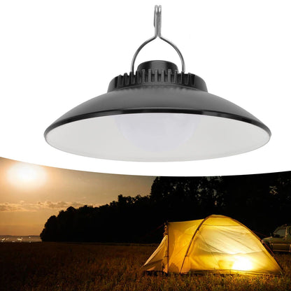 LED Tent Light USB Rechargeable 2 Modes Portable LED Camping Lantern with Hook for Outdoor Emergency Power V1294-YM0512-3119220162511