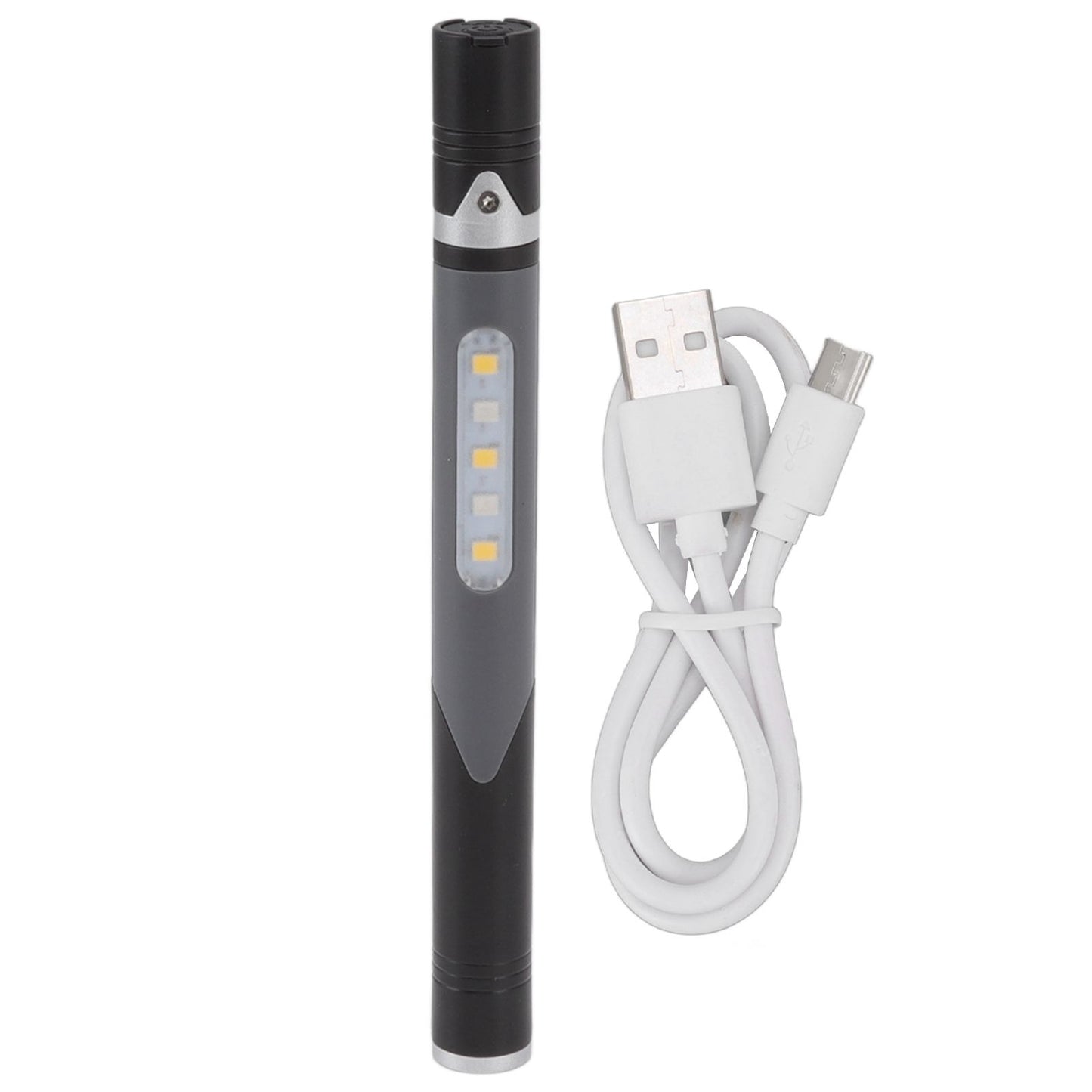 Pen Flashlight USB Charge 3 Light Sources LED Chip Clip Design Widely Used Pen Light Flashlight for Repair V1294-YM0512-3119220164211