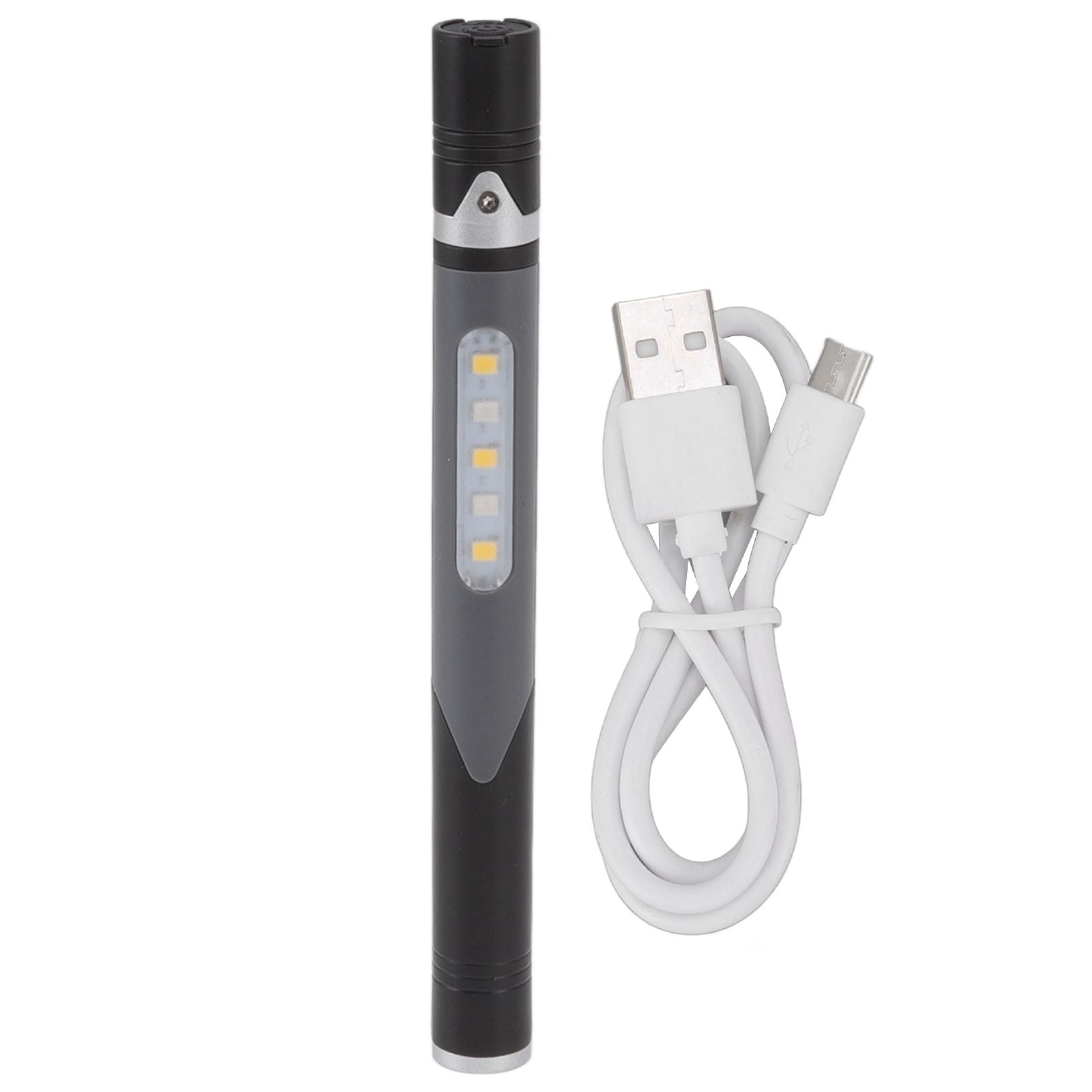 Pen Flashlight USB Charge 3 Light Sources LED Chip Clip Design Widely Used Pen Light Flashlight for Repair V1294-YM0512-3119220164211