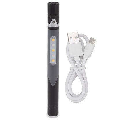 Pen Flashlight USB Charge 3 Light Sources LED Chip Clip Design Widely Used Pen Light Flashlight for Repair V1294-YM0512-3119220164211