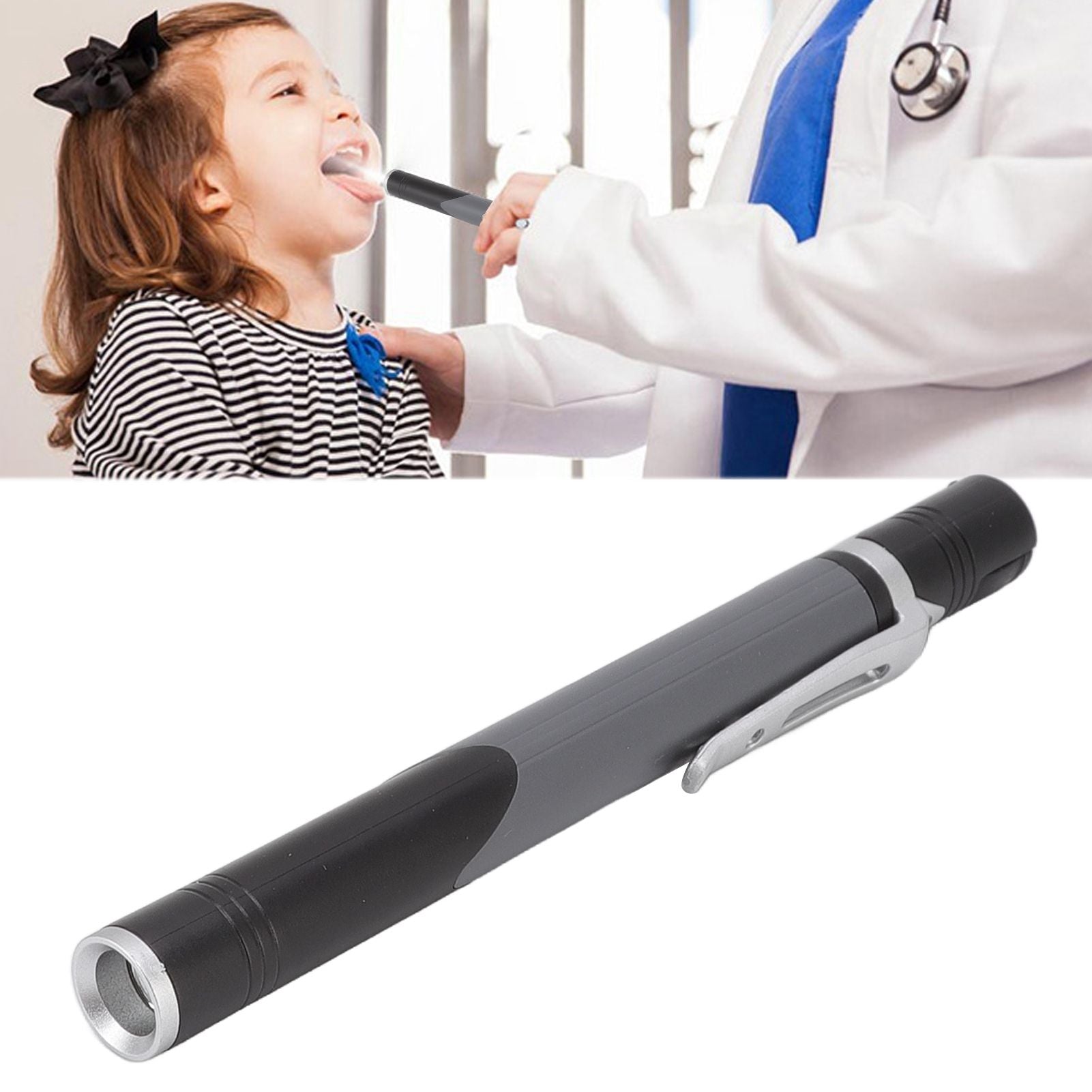 Pen Flashlight USB Charge 3 Light Sources LED Chip Clip Design Widely Used Pen Light Flashlight for Repair V1294-YM0512-3119220164211