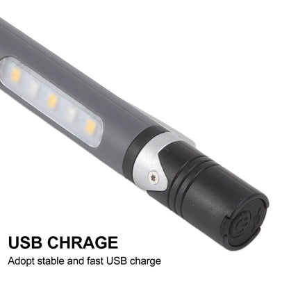 Pen Flashlight USB Charge 3 Light Sources LED Chip Clip Design Widely Used Pen Light Flashlight for Repair V1294-YM0512-3119220164211