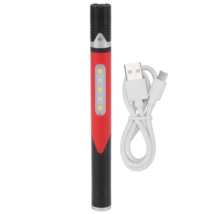 Pen Flashlight USB Charge 3 Light Sources LED Chip Clip Design Widely Used Pen Light Flashlight for Repair V1294-YM0512-3119220164212