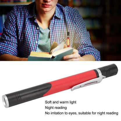 Pen Flashlight USB Charge 3 Light Sources LED Chip Clip Design Widely Used Pen Light Flashlight for Repair V1294-YM0512-3119220164212