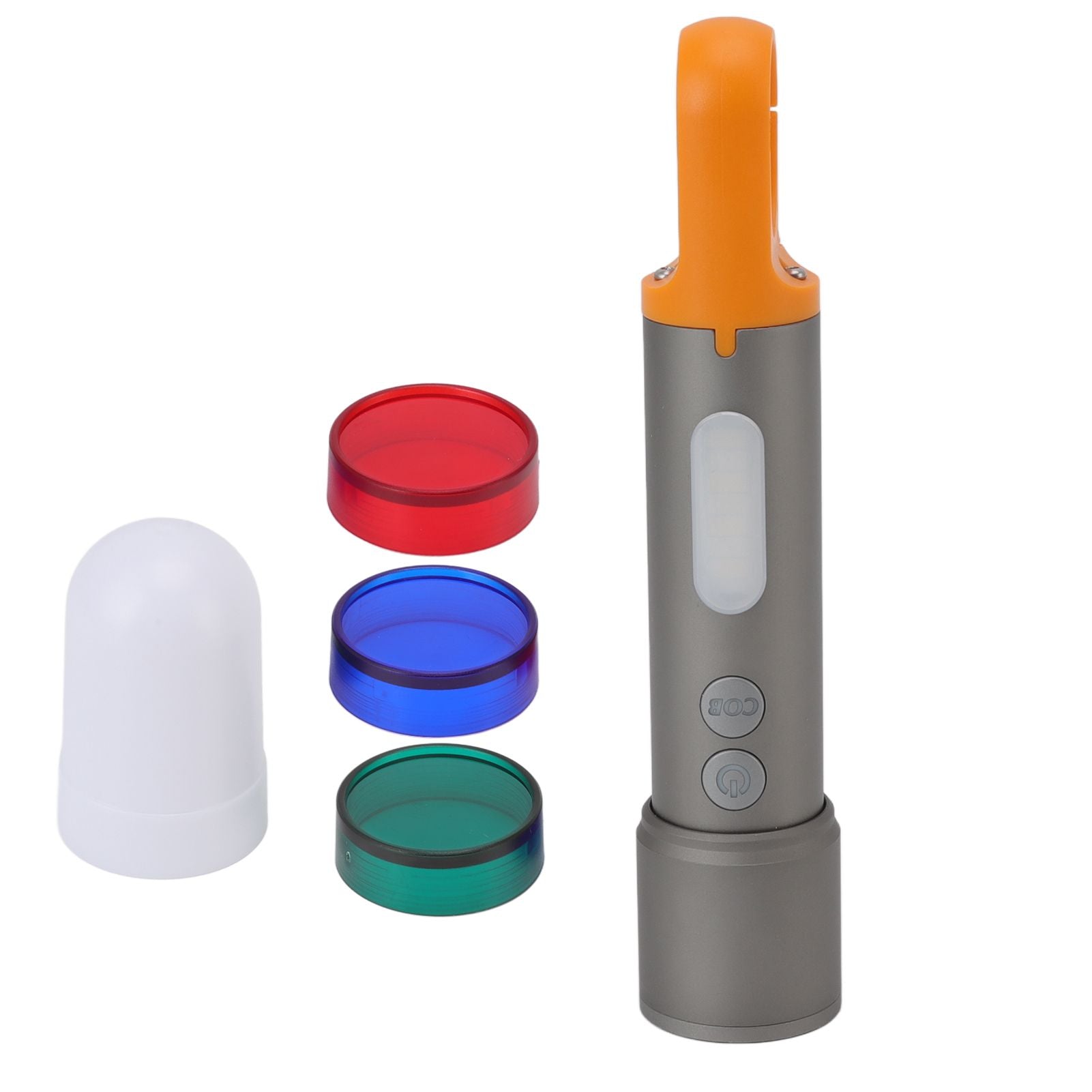 LED Flashlight High Brightness Zoomable Portable COB Rechargeable Work Lights for Outdoor Camping Maintenance V1294-YM0512-3119220164311