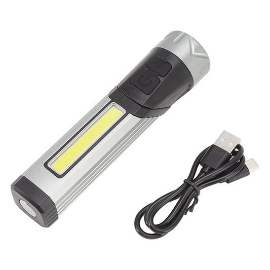 Magnetic Flashlight 7 Gears Rotatable Foldable Rechargeable High Brightness LED COB Work Light for Camping V1294-YM0512-3119220165211