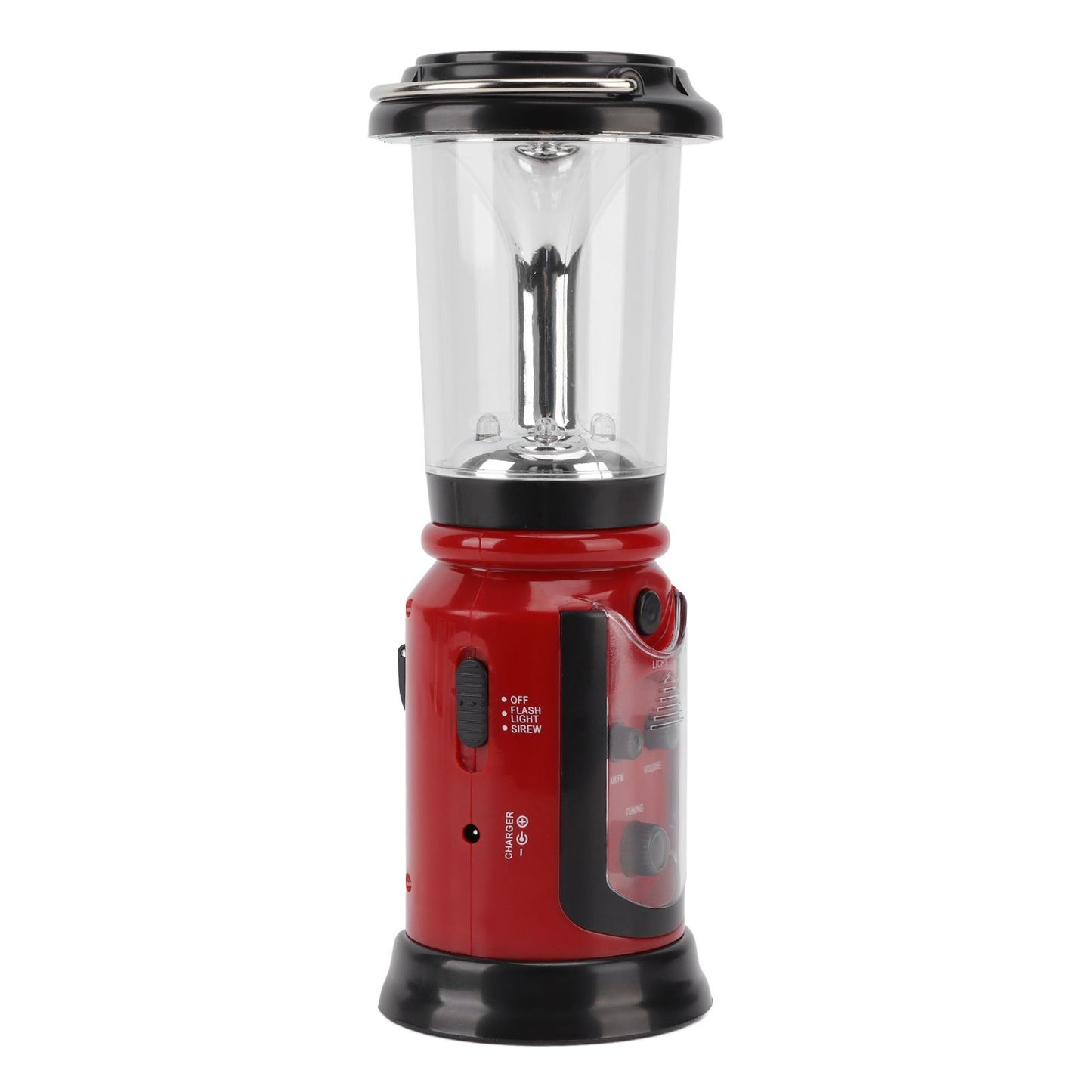 Radio Lantern Hand Crank USB Rechargeable Multi Functional AM FM Emergency Radio LED Flashlight for Camping V1294-YM0512-3119220165611