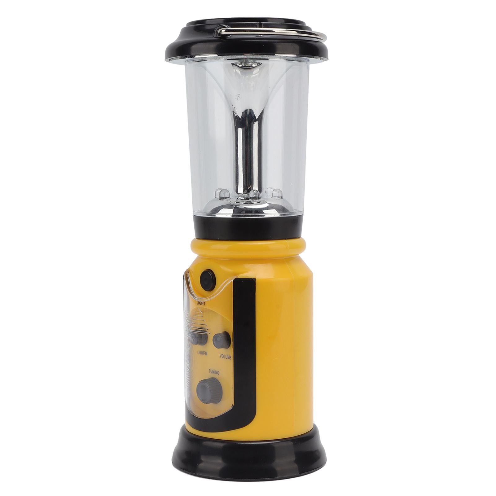 Radio Lantern Hand Crank USB Rechargeable Multi Functional AM FM Emergency Radio LED Flashlight for Camping V1294-YM0512-3119220165612
