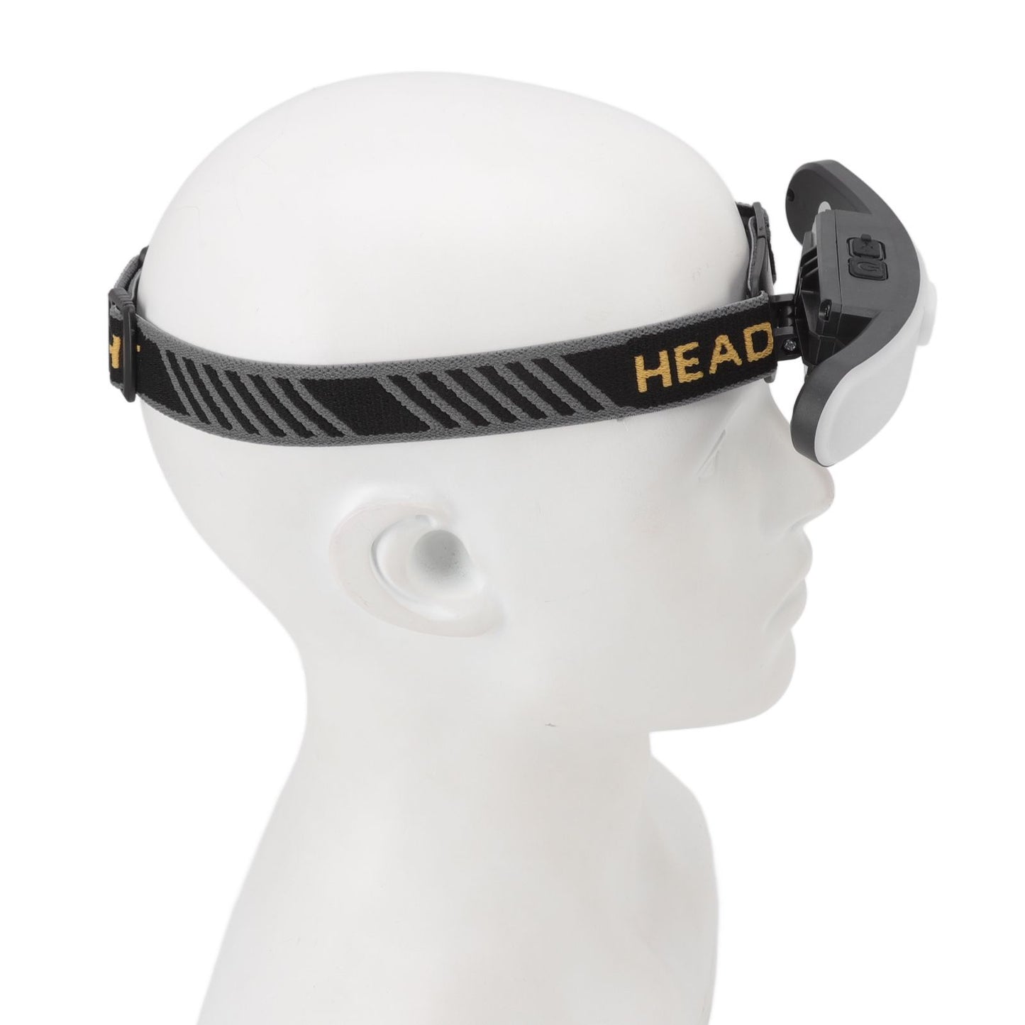 LED Headlamp USB Charge 1000LM Dimmable Sealed Design Adjustable Angle Head Flashlight for Camping Cycling V1294-YM0512-3119220166011