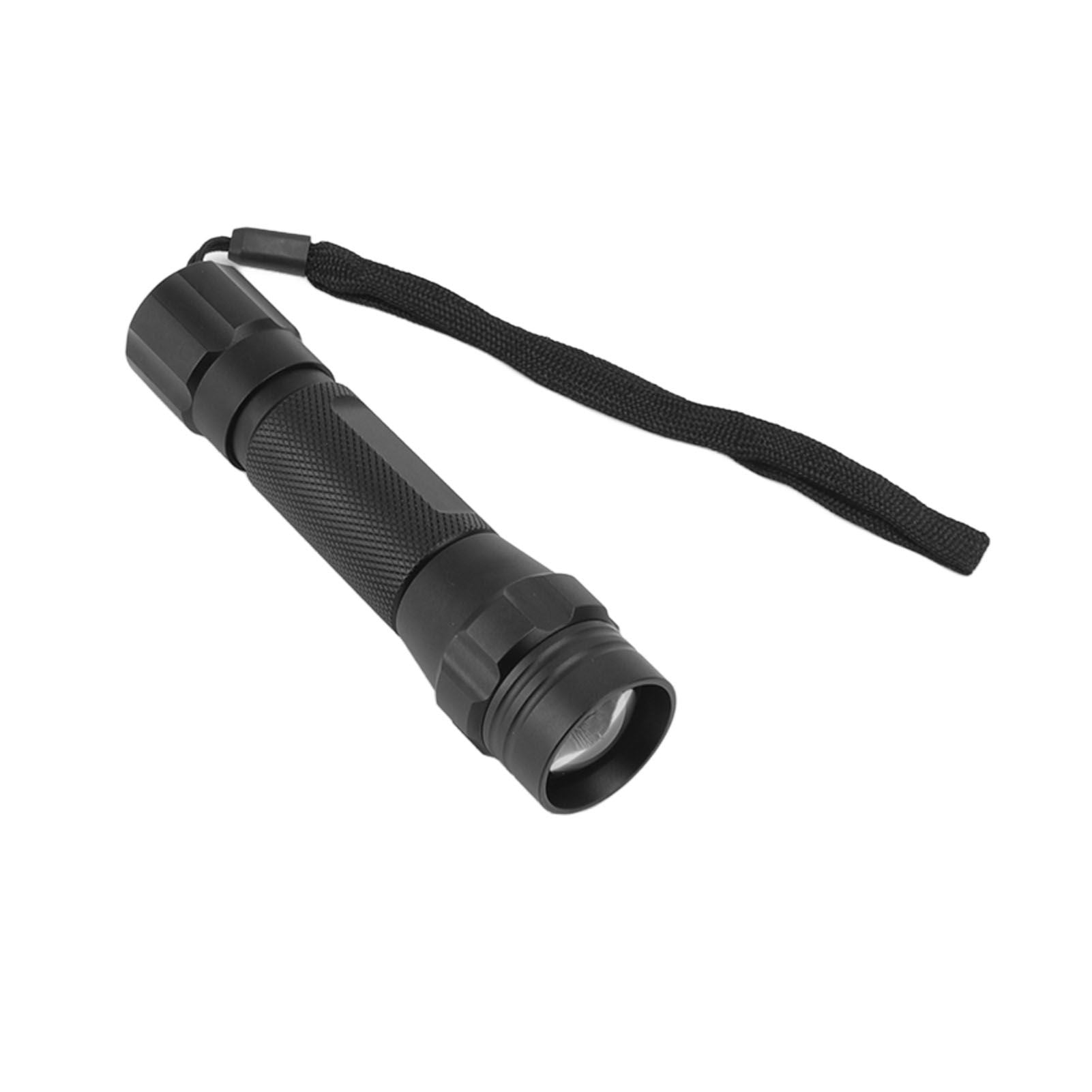 Green Light LED Flashlight Zoomable Portable Single Mode Green Hunting Light Flashlight for Observation V1294-YM0512-3119220166211