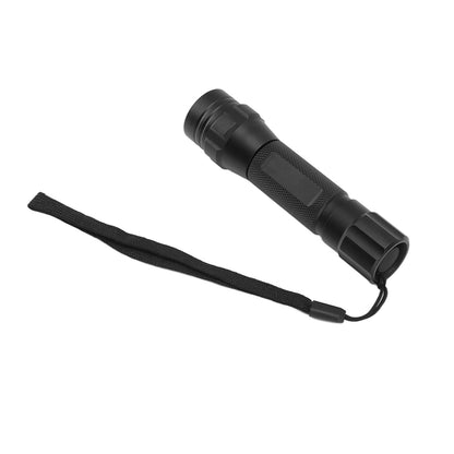 Green Light LED Flashlight Zoomable Portable Single Mode Green Hunting Light Flashlight for Observation V1294-YM0512-3119220166211