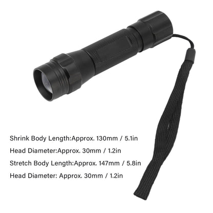 940nm IR Flashlight Night Vision Adjustment Focus Portable Flashlight for Hunting Outdoor Adventure Camping V1294-YM0512-3119220166511