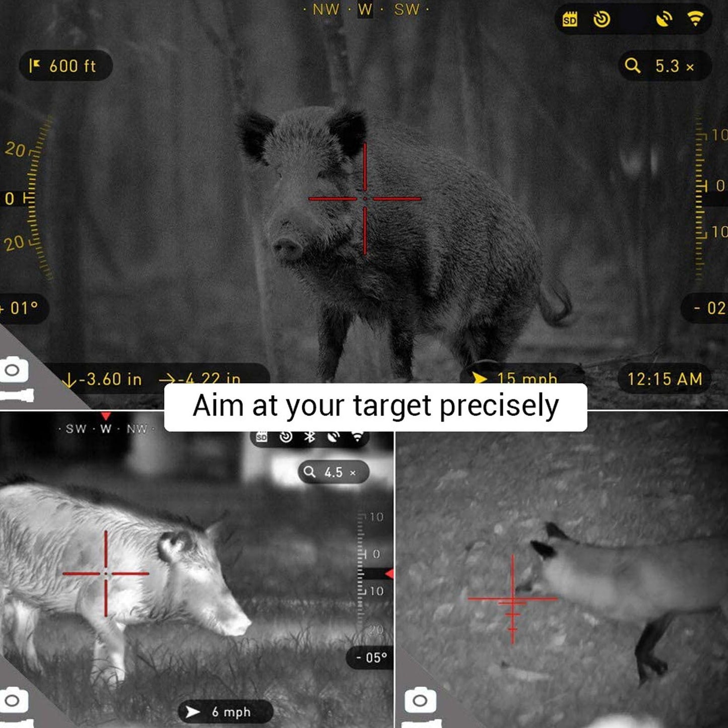 940nm IR Flashlight Night Vision Adjustment Focus Portable Flashlight for Hunting Outdoor Adventure Camping V1294-YM0512-3119220166511
