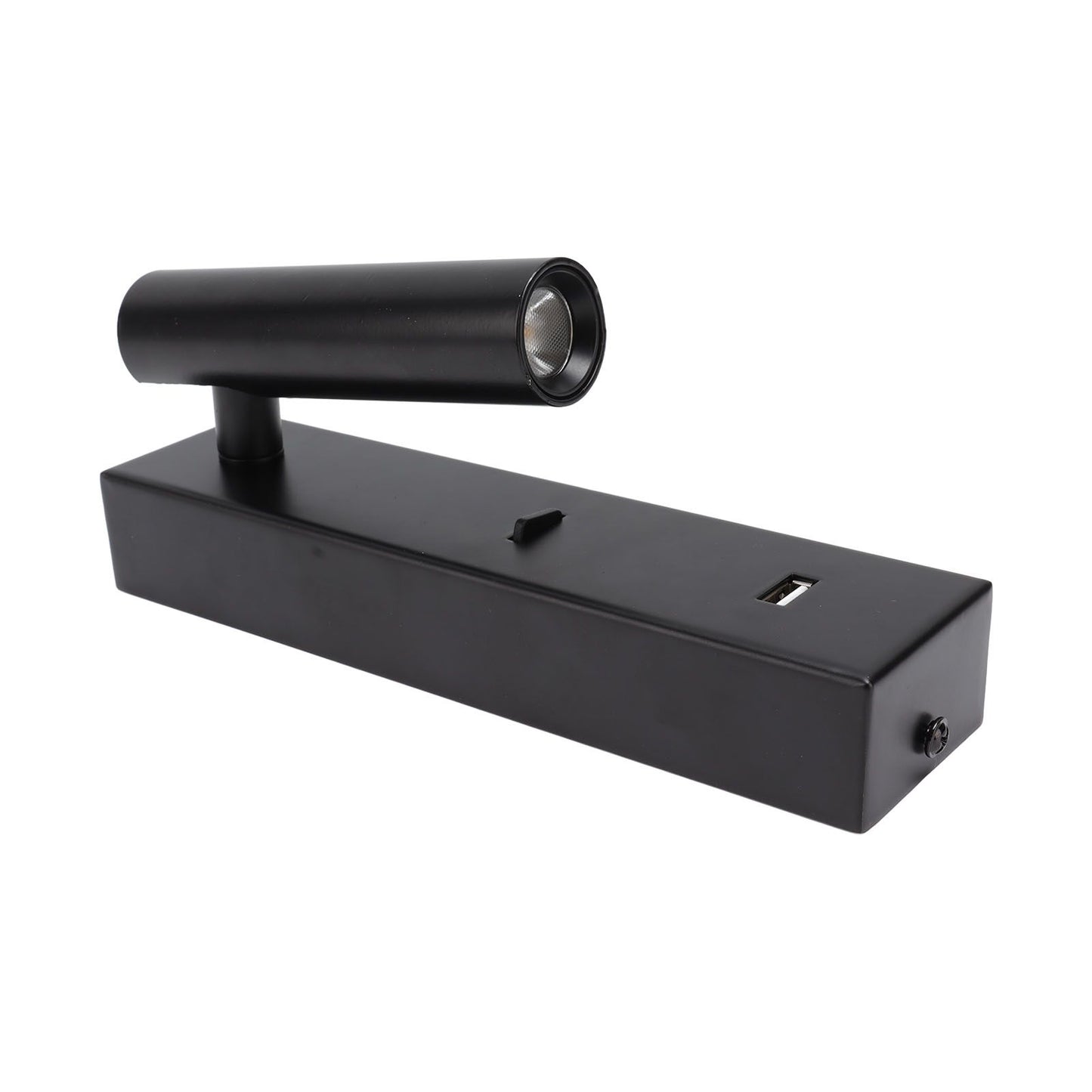 LED Wall Reading Light Simple Stylish Wall Mounted Light with Switch USB Port for Indoor Bedroom 100-240V V1294-YM0512-3119220167511